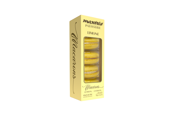 Maxtris Macarons Limone, confezione da 5