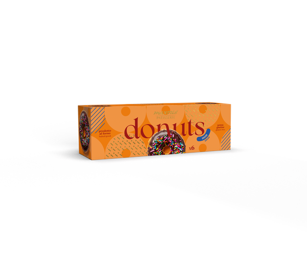 Maxtris Donuts Cacao, confezione da 6