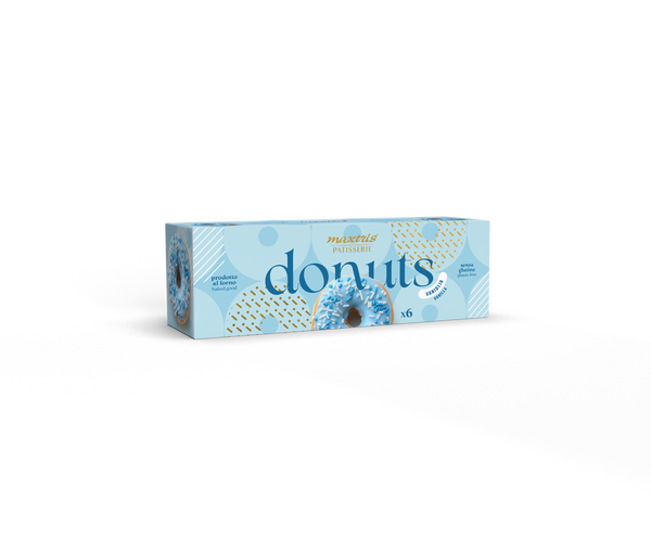 Maxtris Donuts Vaniglia, confezione da 6