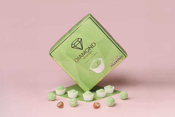 Vassoio DIAMOND Noisettes Verde