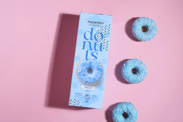 Maxtris Donuts Vaniglia, confezione da 6