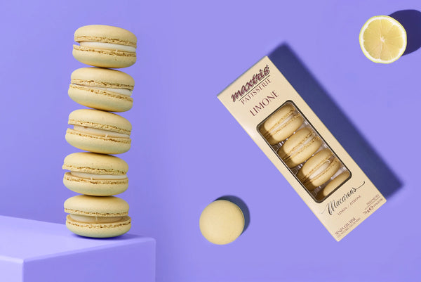 Maxtris Macarons Limone, confezione da 5