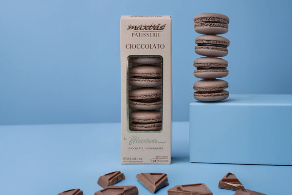 Maxtris Macarons Cioccolato, confezione da 5