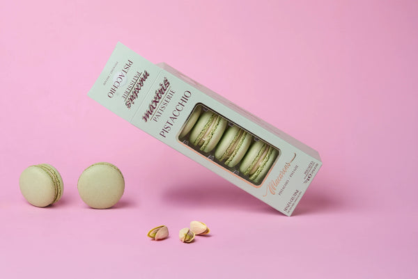 Maxtris Macarons Pistacchio, confezione da 5