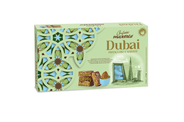 Maxtris Dubai Pistacchio e Kadayif Celeste