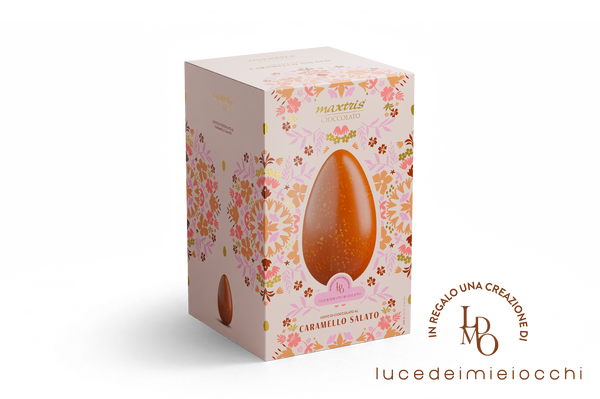 Uovo di Cioccolata Maxtris - Caramello Salato