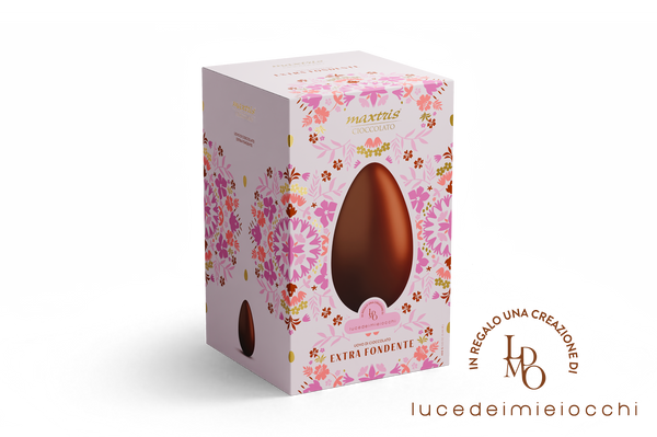 Uovo di Cioccolata Maxtris - Extra Fondente