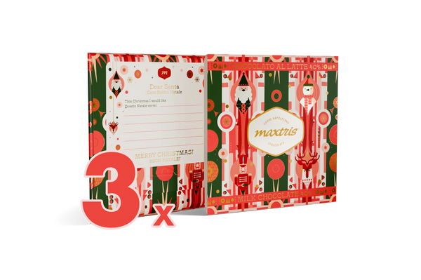 Maxtris Tavoletta Natale - 3 pz