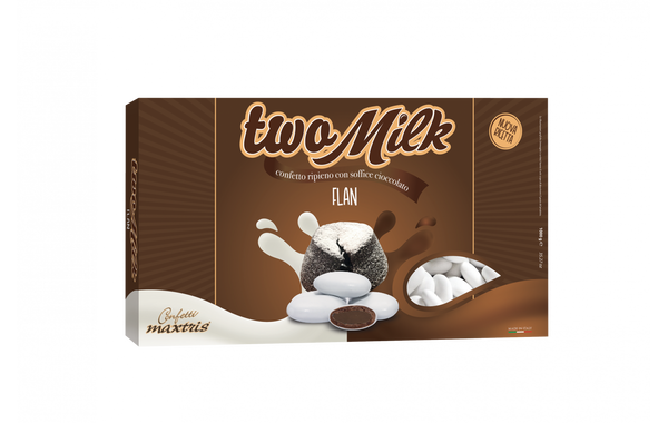 Deux flans au lait